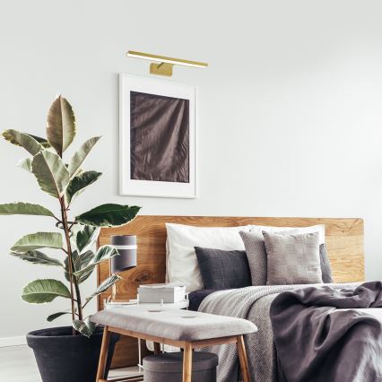 LED Panelbelysning PINTO LED/7W/230V guld