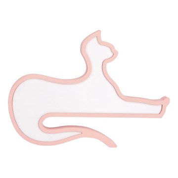 LED bordslampa för barn CAT LED/13W/230V rosa