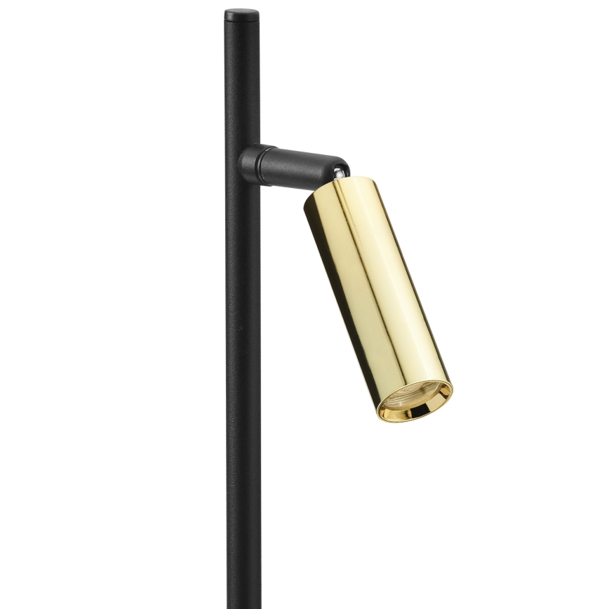 LED Bordslampa LAGOS 1xG9/6W/230V 4000K svart/guld