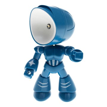 LED bordslampa LED/0,06W/3xLR41 robot blå