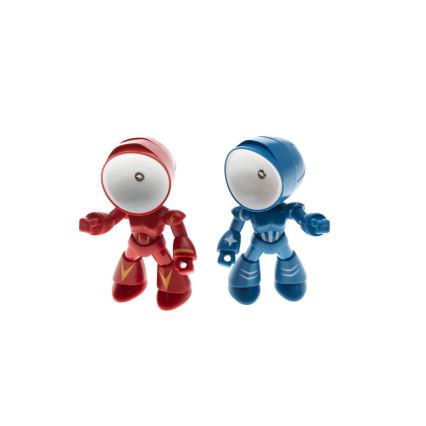 LED bordslampa LED/0,06W/3xLR41 robot blå