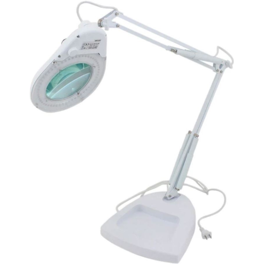 LED bordslampa med en magnifier LED/15W/230V
