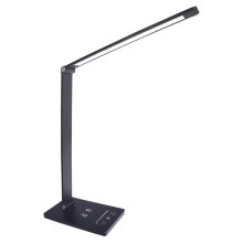 LED bordslampa med trådlös laddning VARIO LED/5W/230V 3000-6000K svart