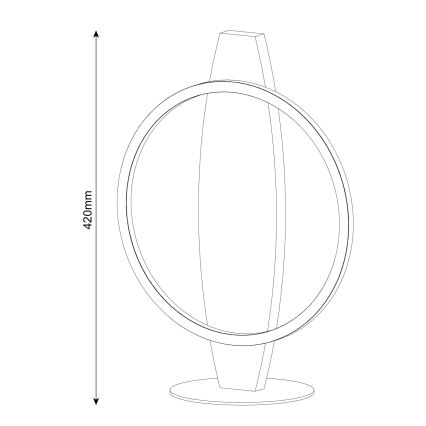 LED-bordslampa MELISA LED/10W/230V furu
