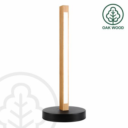 LED bordslampa VERDE LED/10W/230V 3000K ek/svart