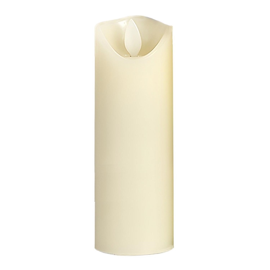 LED Candle LED/2xAA varm vit 20 cm