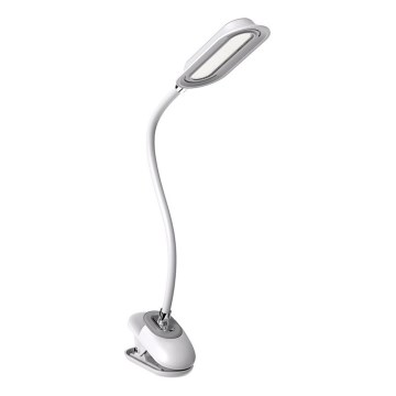 LED+CCT Dimmbar bordslampa med klämma CLIP LED/7,5W/230V 3000/4200/5000K vit