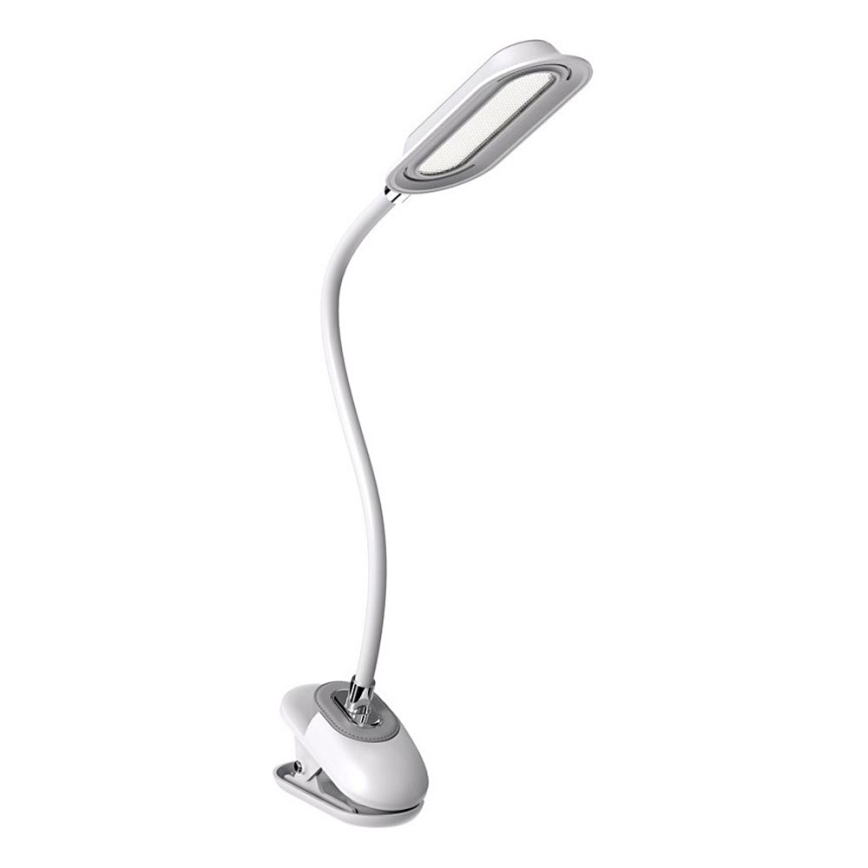LED+CCT Dimmbar bordslampa med klämma CLIP LED/7,5W/230V 3000/4200/5000K vit