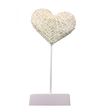 LED Decorateive Bordslampa hjärta LED/2xAA