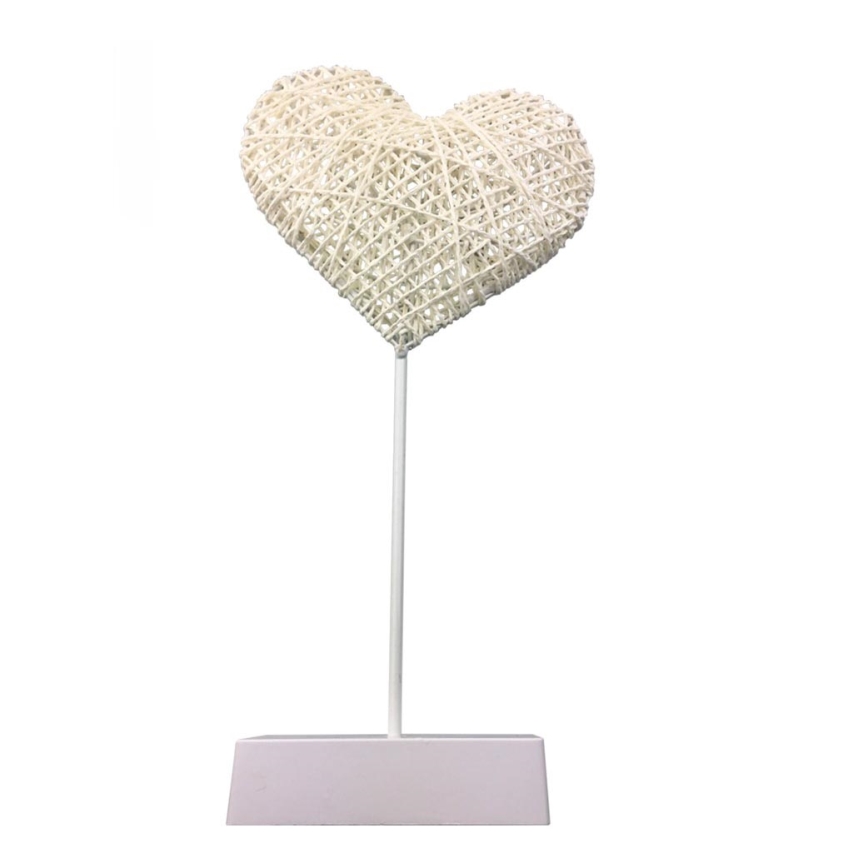 LED Decorateive Bordslampa hjärta LED/2xAA