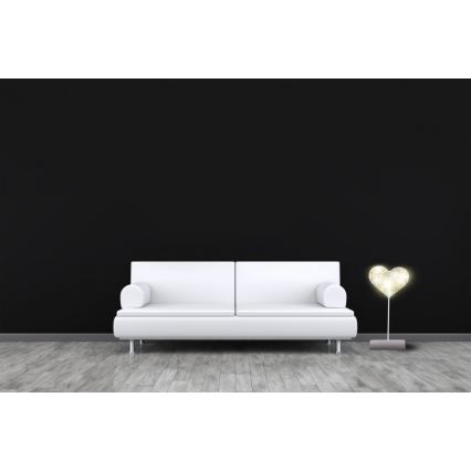 LED Decorateive Bordslampa hjärta LED/2xAA