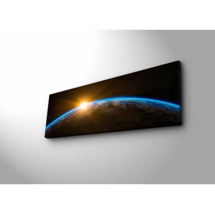 LED Lysande dekorationsbild LED/1x9V 6LR61