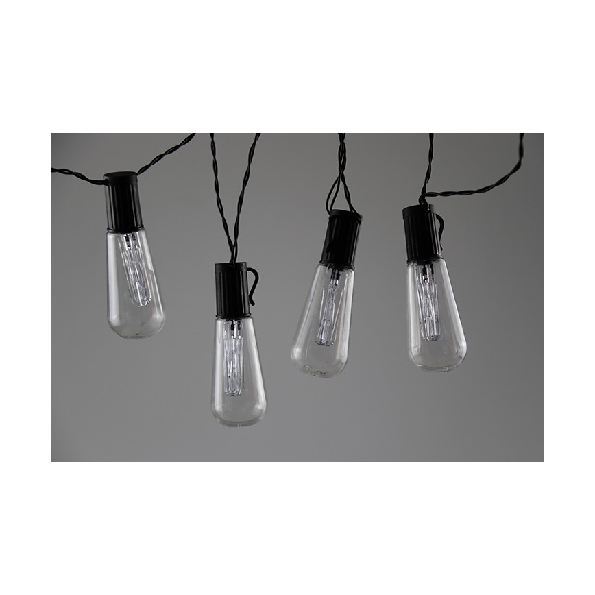 LED-dekorationsljusslinga EDISON 2,65 m 10xLED/2xAA