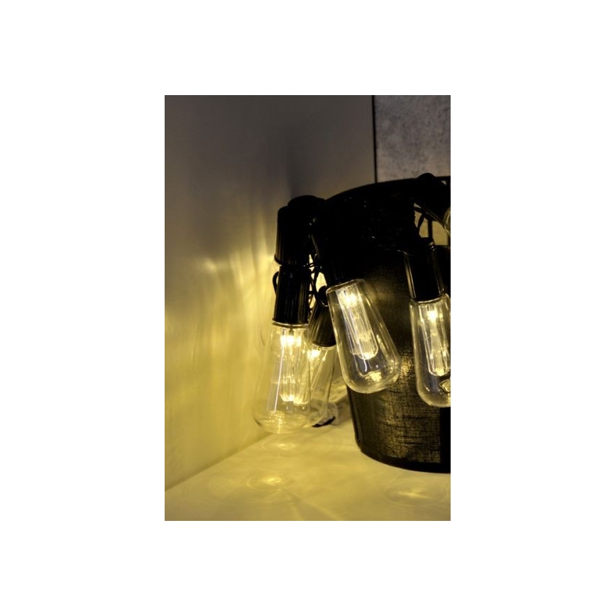 LED-dekorationsljusslinga EDISON 2,65 m 10xLED/2xAA