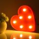 LED dekorativbelysning hjärta LED/2xAA