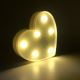 LED dekorativbelysning hjärta LED/2xAA