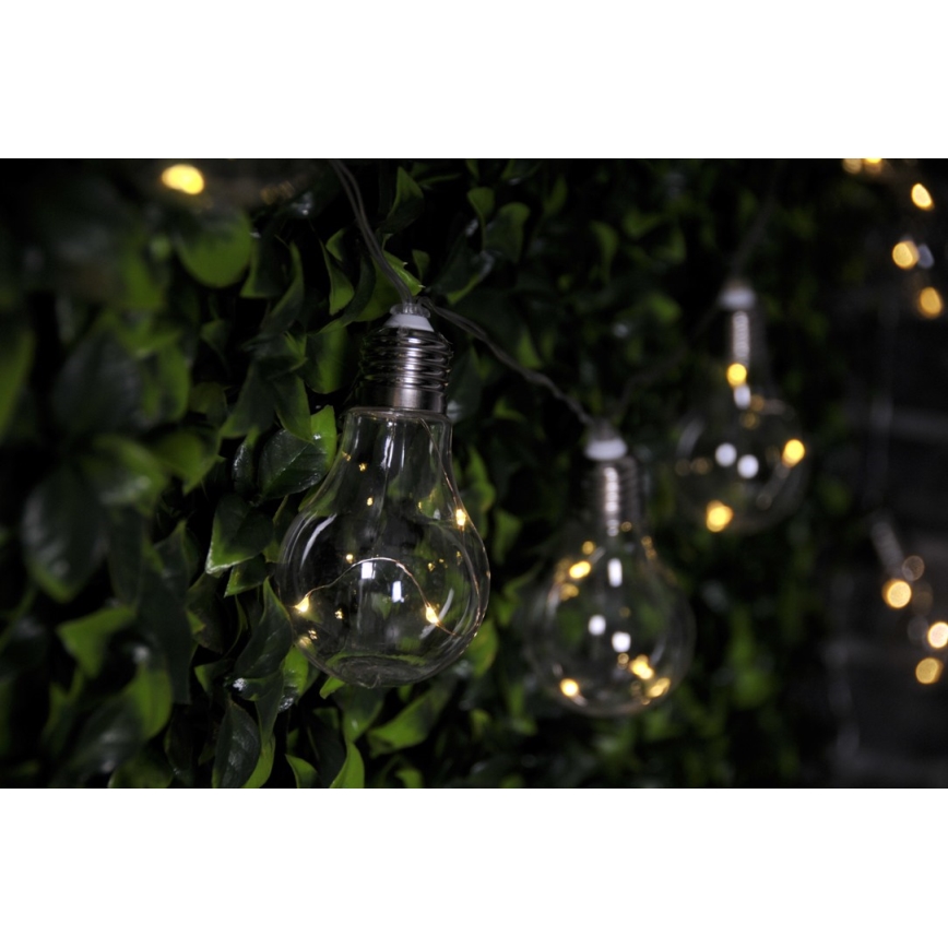 LED-dekorerad ljusslinga SMOLDER 5,3 m 20xLED/2,7W/230V