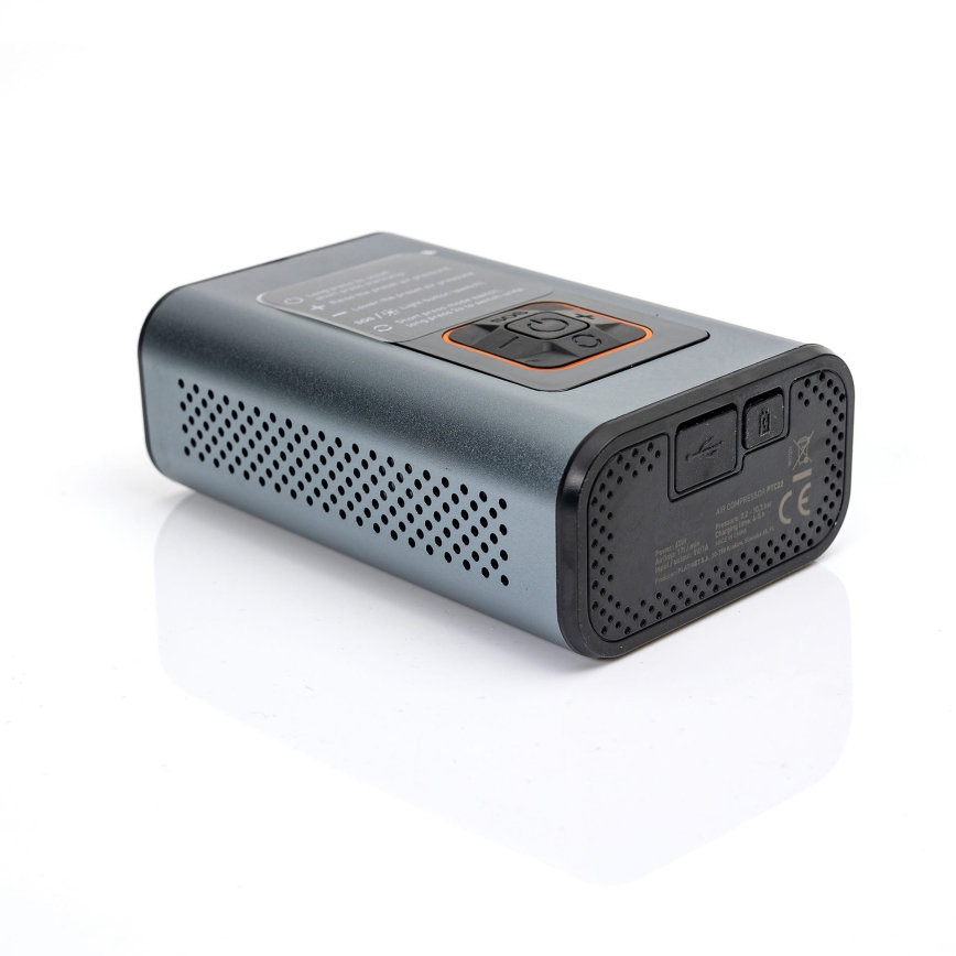 LED Digital fickkompressor 3i1 4000 mAh 5W svart