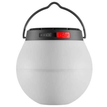 LED-dimbar bärbar uppladdningsbar solcellslampa LUMINA ORB LED/5V 800 mAh