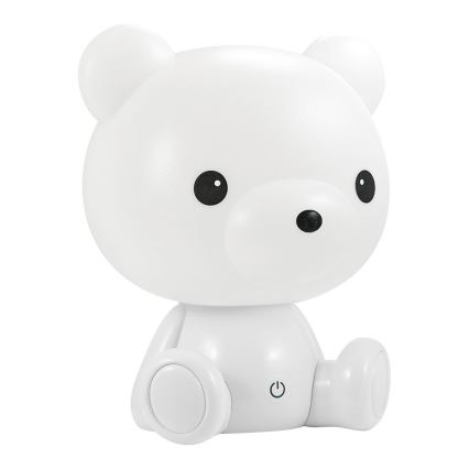 LED Dimbar Barn nattlampa 2,5W/230V teddy björn vit