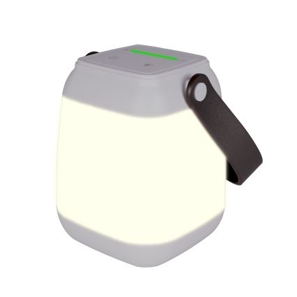 LED-dimbar beröringsstyrd bordslampa IBIZA LED/1,8W/5V 4000 mAh IP44 vit