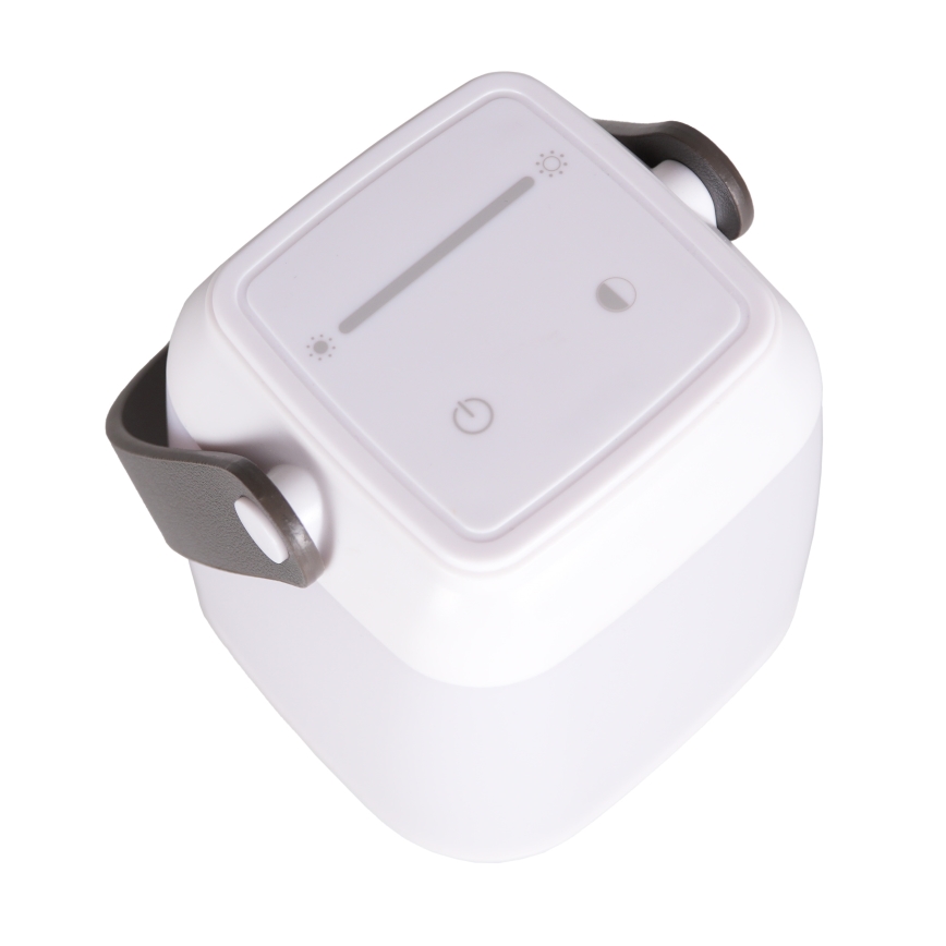 LED-dimbar beröringsstyrd bordslampa IBIZA LED/1,8W/5V 4000 mAh IP44 vit