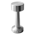 LED dimbar beröringsstyrd bordslampa SIMPLY LED/5V 2700/4000/6500K 800 mAh blank krom