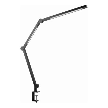 LED Dimbar beröringsstyrd flexibel bordslampa med klämma LED/12W/230V 3000/4000/6000K svart