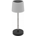 LED dimbar beröringsstyrd uppladdningsbar utomhusbordslampa LED/2W/5V IP44 1200 mAh grå
