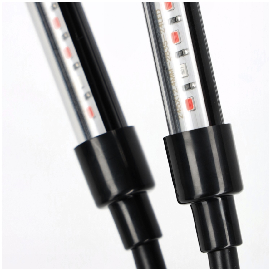 LED Dimbara flexibla bordslampa för växtodling VITARO 3xLED/10W/230V svart