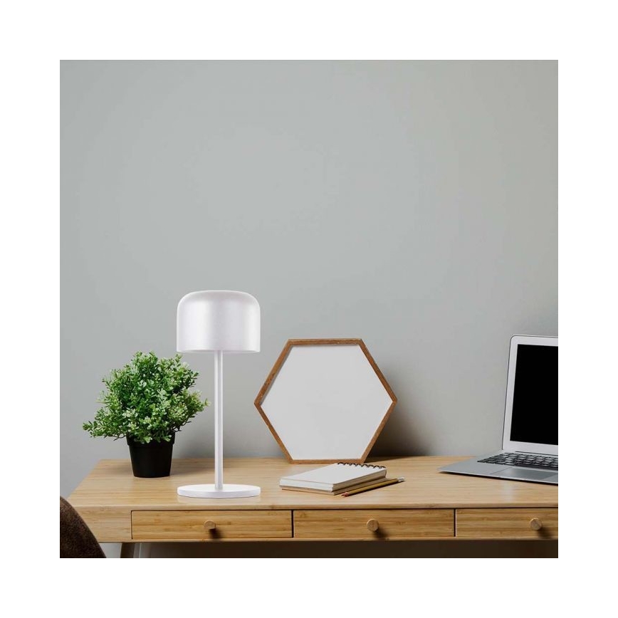 LED Dimbart uppladdningsbart touchbordslampa LED/1,5W/5V 2700-5700K IP54 2200 mAh vit