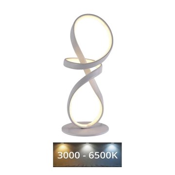 LED Dimbar bordslampa LED/26W/230V 3000/4000/6500K vit