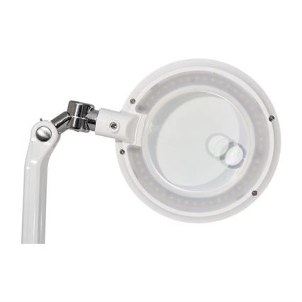 LED dimbar bordslampa med förstoringsglas LED/7W/230V 6500K vit