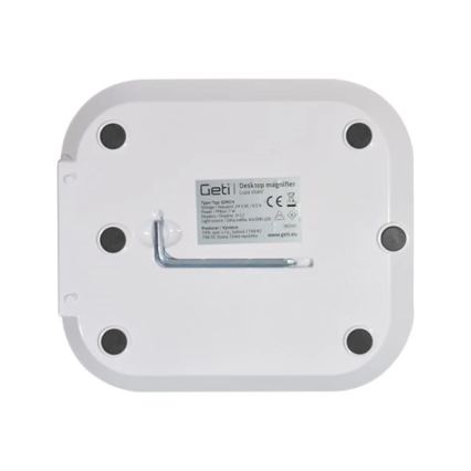 LED dimbar bordslampa med förstoringsglas LED/7W/230V 6500K vit