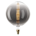 LED-dimbar filamentlampa E27/7,5W/230V 1800K rökfärgad