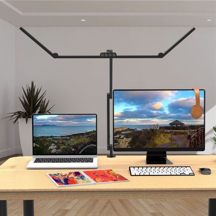 LED Dimbart pekskärm Flexibel bordslampa POINTIQ LED/36W/230V 3000-6500K CRI 92 svart