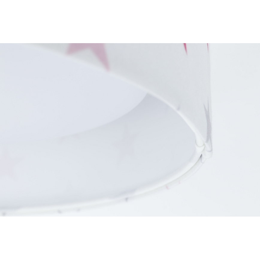 LED Dimbart barntaklampa SMART GALAXY KIDS LED/24W/230V 3000-6500K stjärnmönster vit/rosa/grå + fjärrkontroll