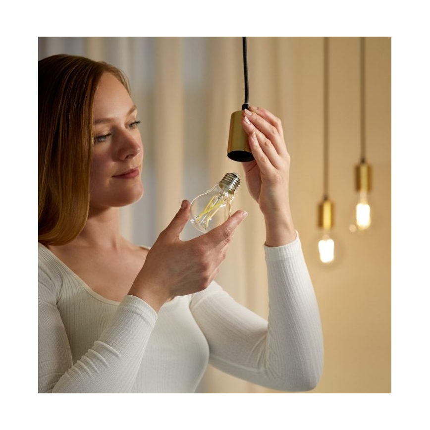 LED Dimbar glödlampa FILAMENT A60 E27/6,7W/230V 2700-6500K CRI 90 Wi-Fi - WiZ