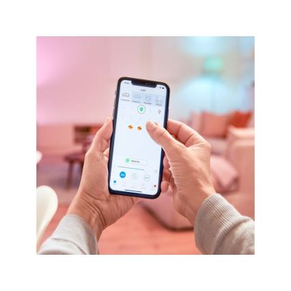 LED Dimbar glödlampa A60 E27/8W/230V 2700K CRI 90 Wi-Fi - WiZ