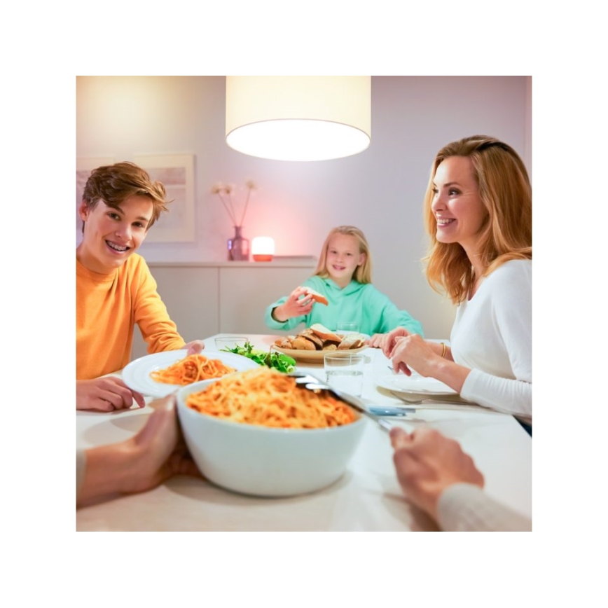 LED Dimbar glödlampa A60 E27/8W/230V 2700K CRI 90 Wi-Fi - WiZ