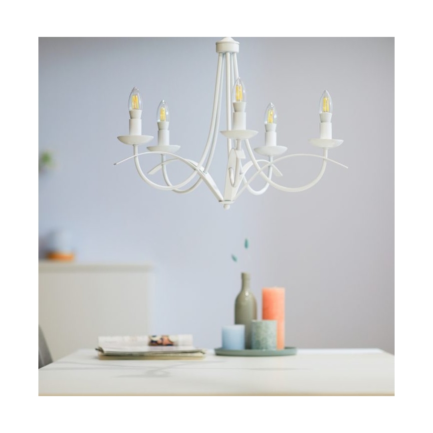 LED Dimbar glödlampa FILAMENT C35 E14/4,9W/230V 2700-6500K CRI 90 Wi-Fi - WiZ