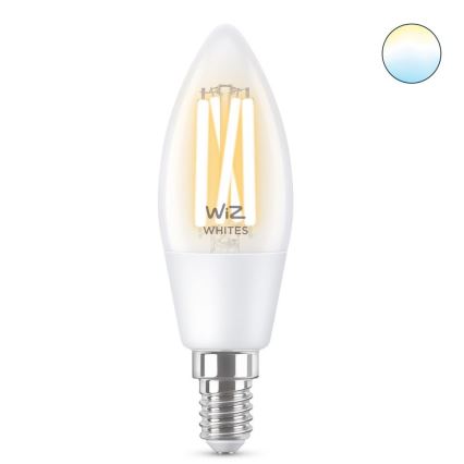 LED Dimbar glödlampa FILAMENT C35 E14/4,9W/230V 2700-6500K CRI 90 Wi-Fi - WiZ