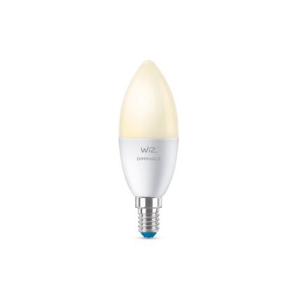 LED Dimbar glödlampa C37 E14/4,9W/230V 2700K CRI 90 Wi-Fi - WiZ