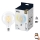 LED Dimbar glödlampa FILAMENT G125 E27/7W/230V 2700-6500K CRI 90 Wi-Fi - WiZ
