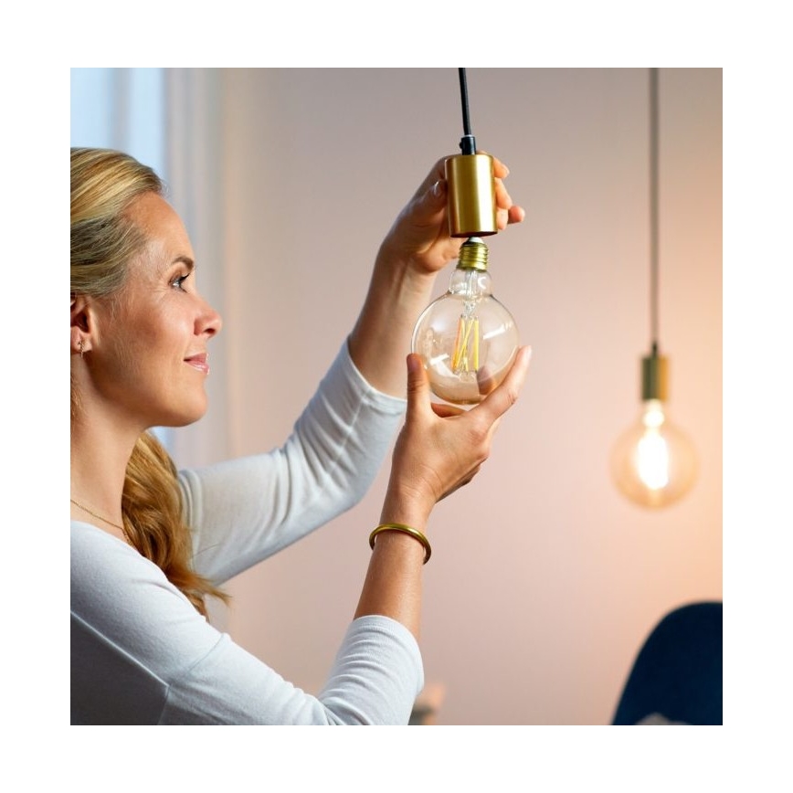 LED Dimbar glödlampa FILAMENT G95 E27/6,7W/230V 2700-6500K CRI 90 Wi-Fi - WiZ