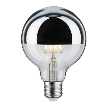 LED dimbar glödlampa med spegelkupol GLOBE E27/6,5W/230V - Paulmann 28673