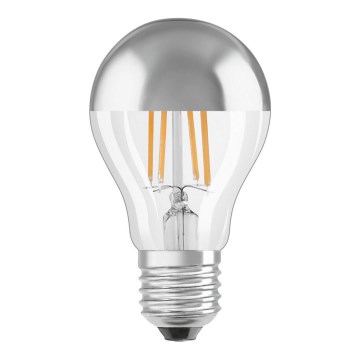 LED Dimbar glödlampa med spegelsockel E27/7,5W/230V 2700K - Osram