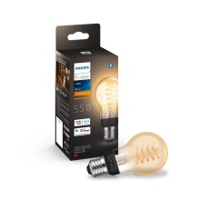 LED Dimbar glödlampa Philips Hue WHITE FILAMENT A60 E27/7W/230V 2100K