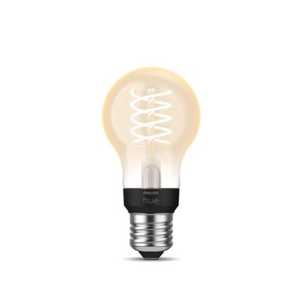 LED Dimbar glödlampa Philips Hue WHITE FILAMENT A60 E27/7W/230V 2100K