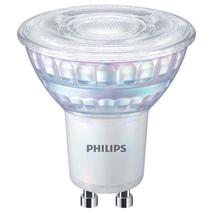 LED Dimbar glödlampa Philips Warm Glow GU10/6,2W/230V 2200-2700K CRI 90